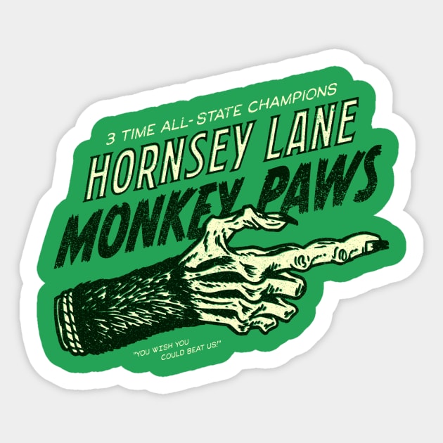 Monkey Paws Sticker by GiMETZCO!